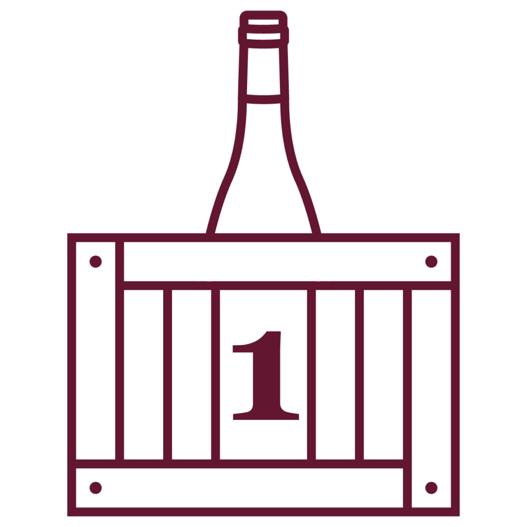 Caja madera 1 botella